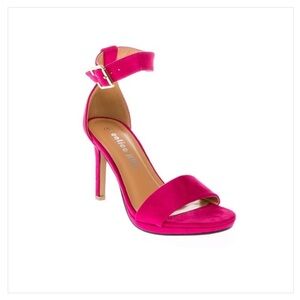 Calico Kiki Open Toe Ankle Strap Stiletto